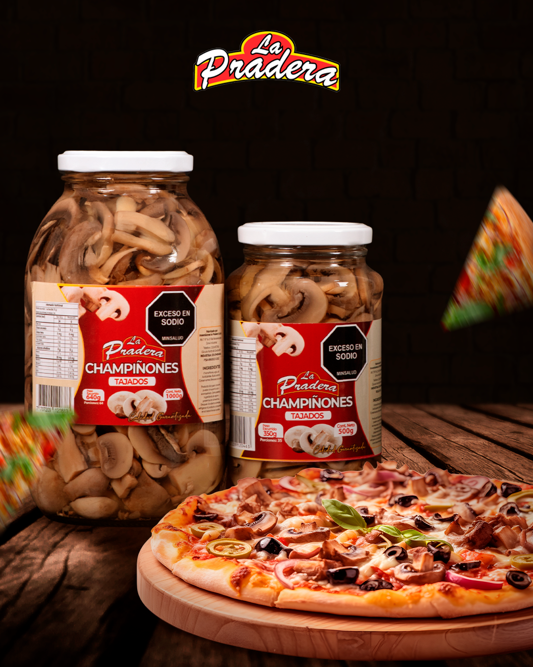 Champiñones Tajados