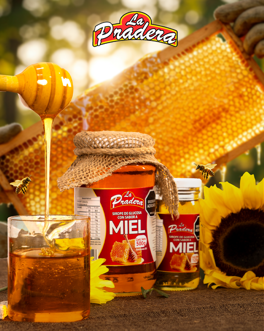 Sirope de Glucosa con Sabor a Miel - Image 2
